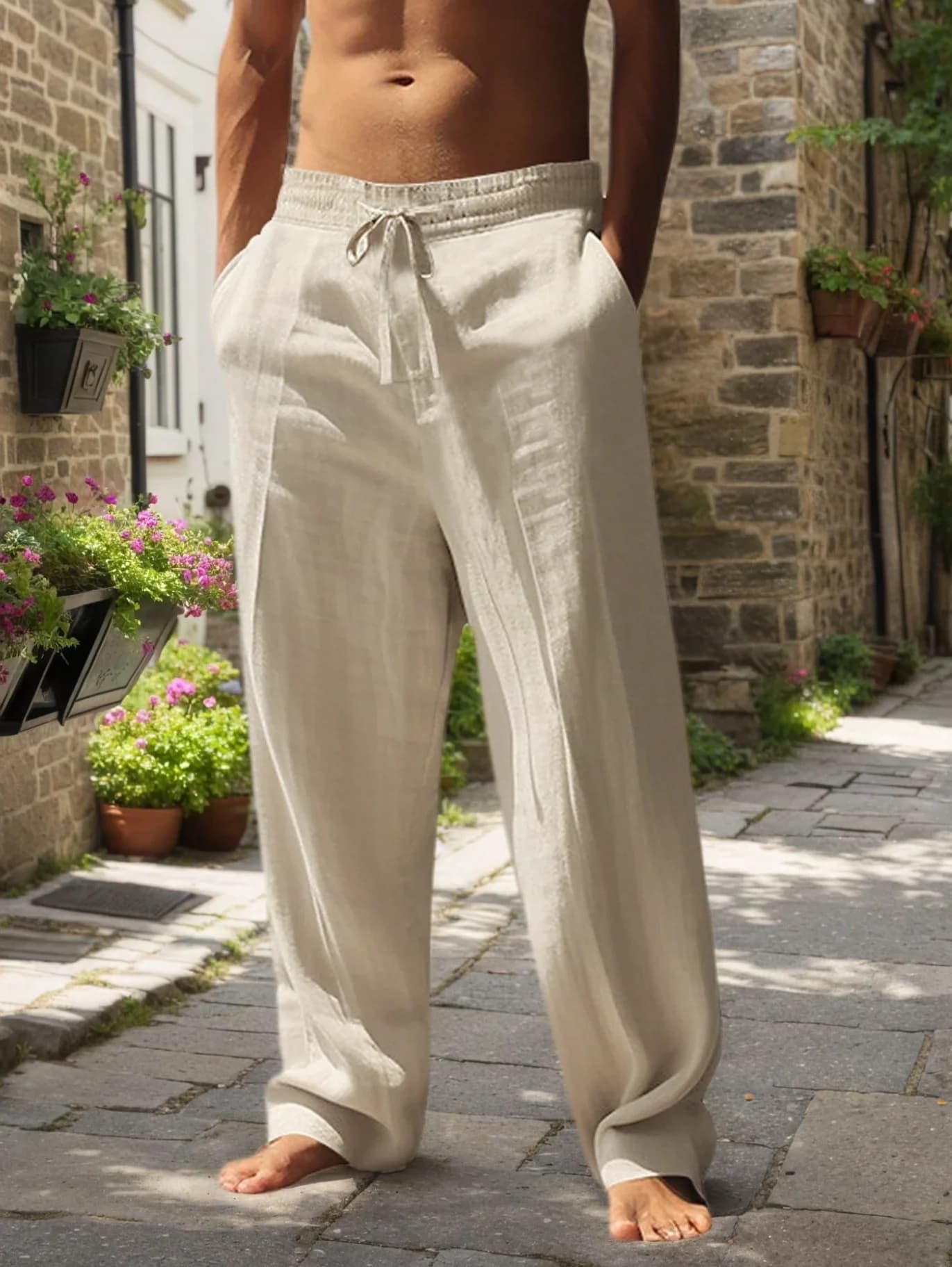 Men's Loose Beach Pants