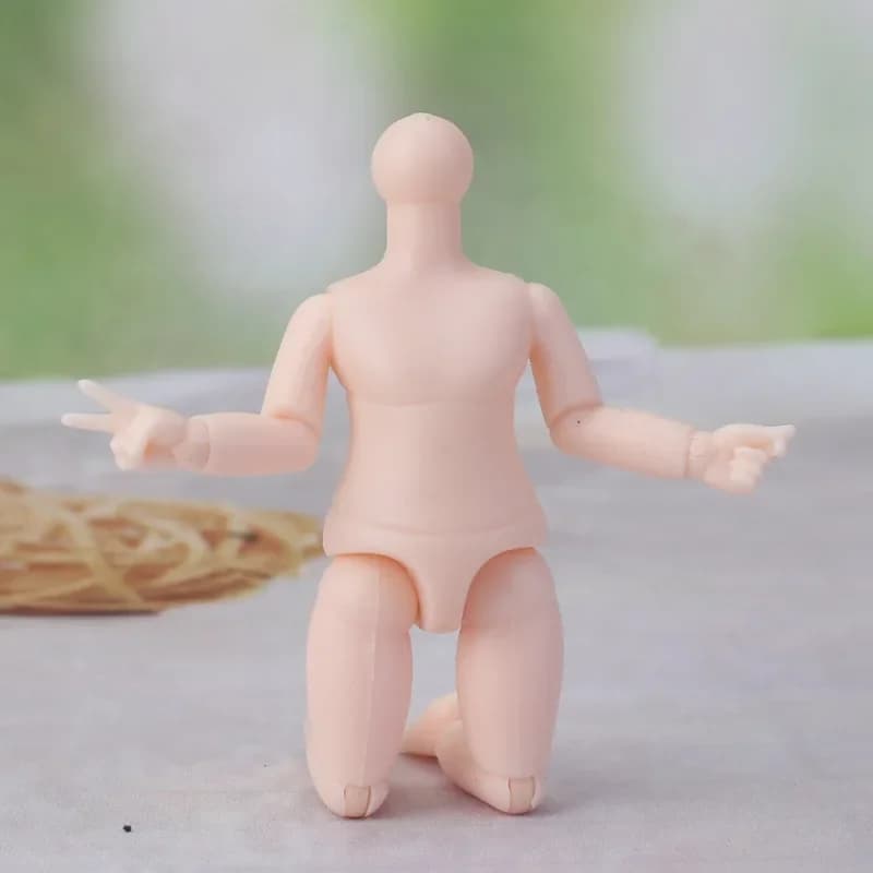13 Cm Articulated BJD Doll With Movable Joints
