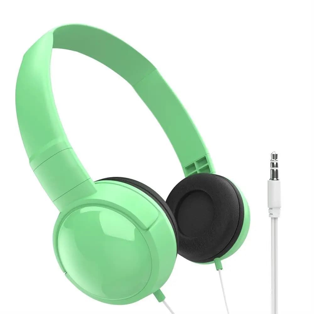 Over-Ear Stereo Headphones with 3.5mm Jack