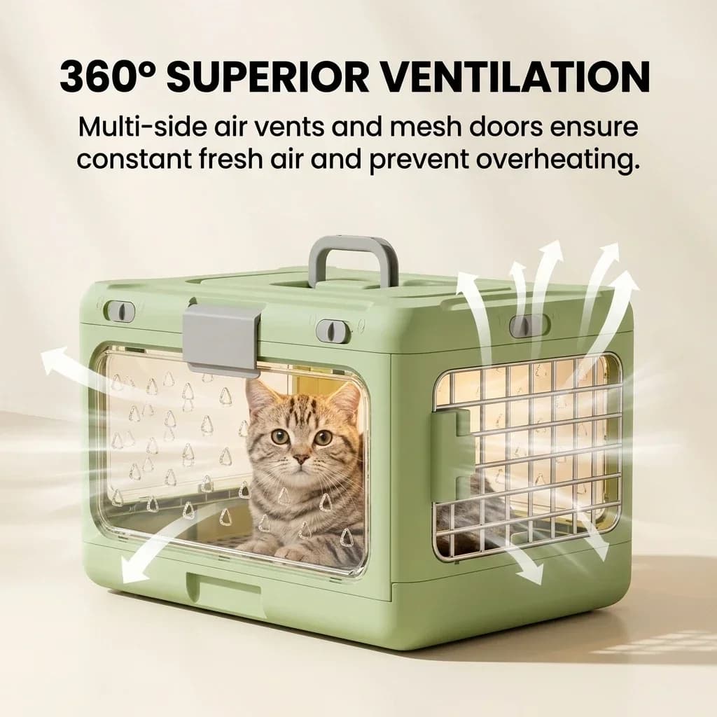 Foldable Pet Airline Carrier