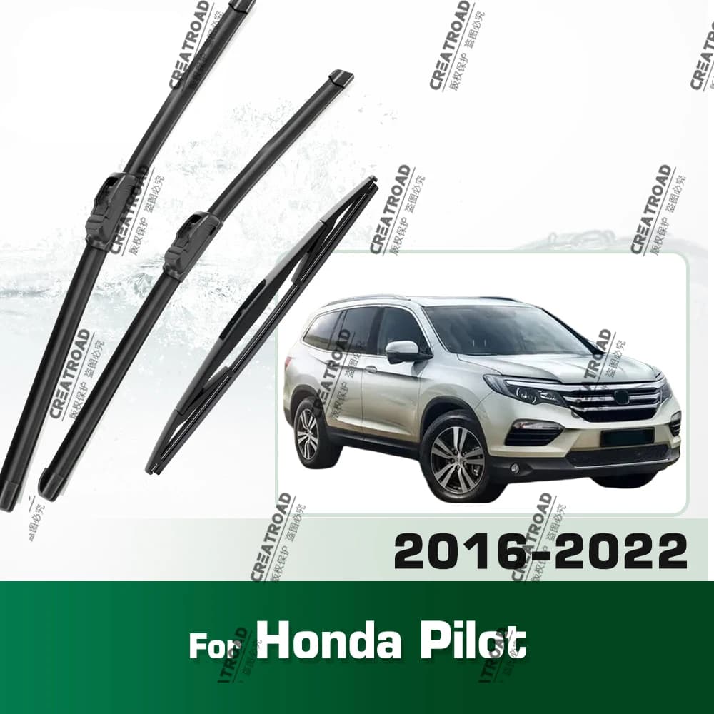 Honda Pilot Wiper Blade Set 2016-2022