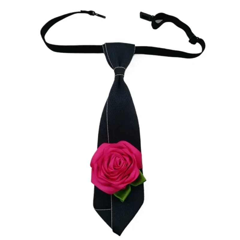 Retro Rose Bow Tie