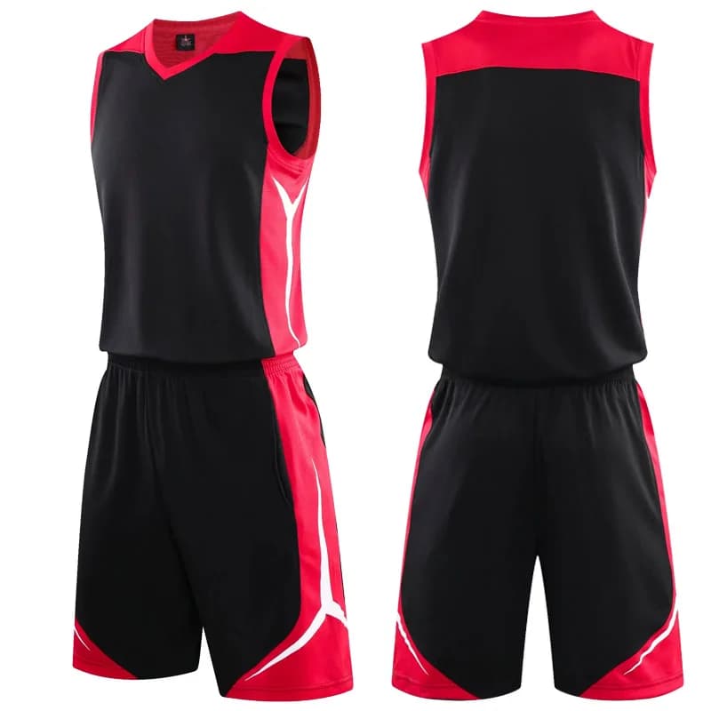 Men's Basketball Jersey Set Blank Customizable