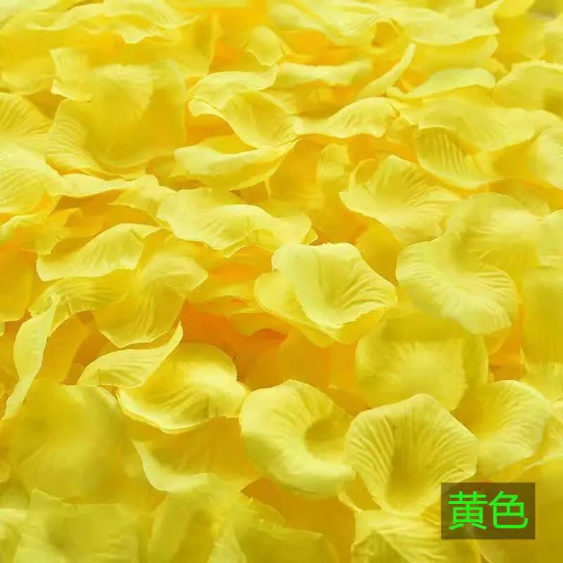 Silk Rose Petals Wedding Ceremony Bulk Pack