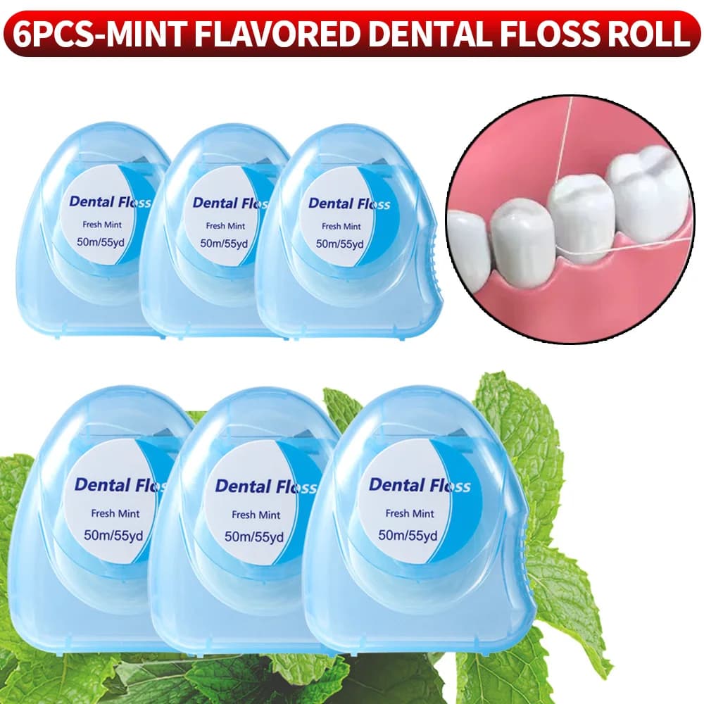 Mint Flavored Dental Floss