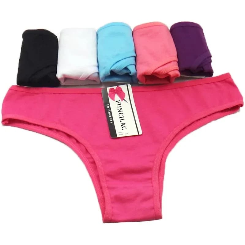 Cotton Bikini Briefs for Women