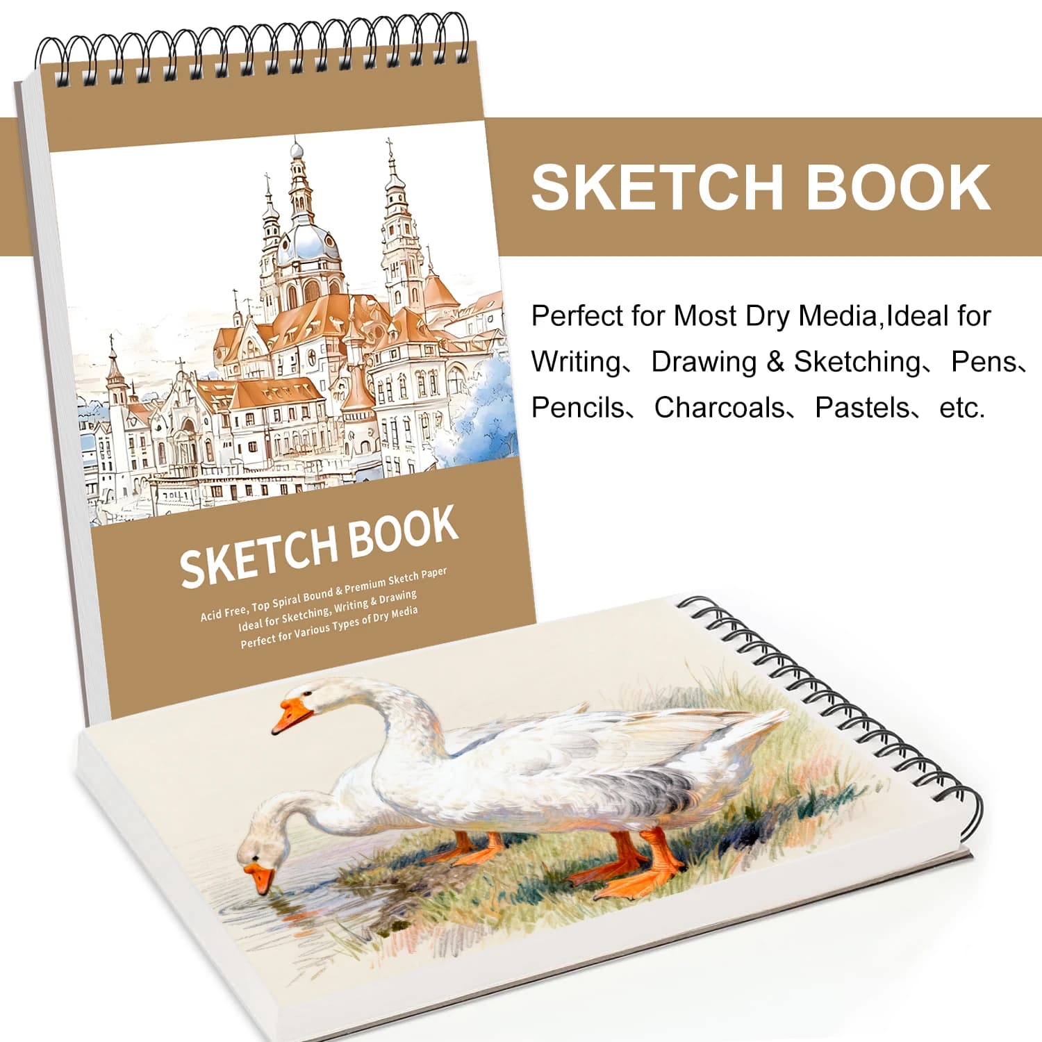 9 X 12 Spiral Sketch Pad
