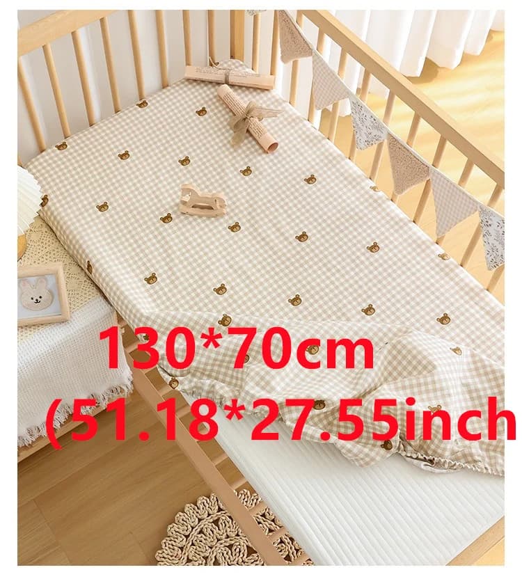 Standard Crib Fitted Sheet Set