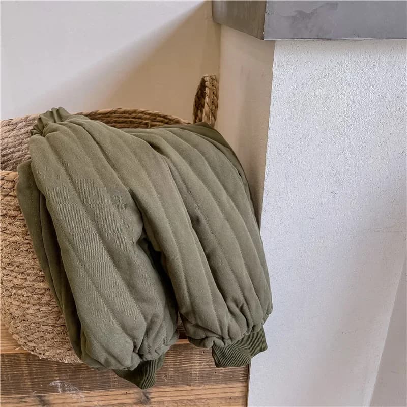 Winter Cotton-Padded Pants for Kids