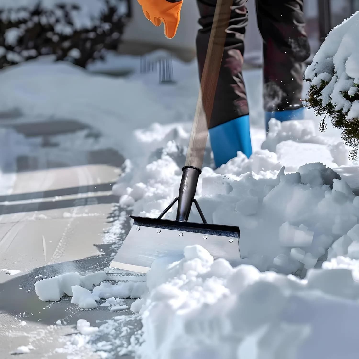 Square Flat Spade Shovel Head