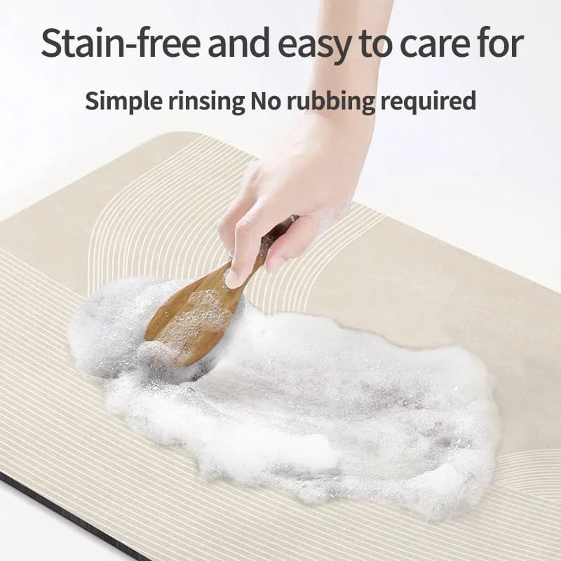 Diatom Mud Bathroom Floor Mat Anti-Slip