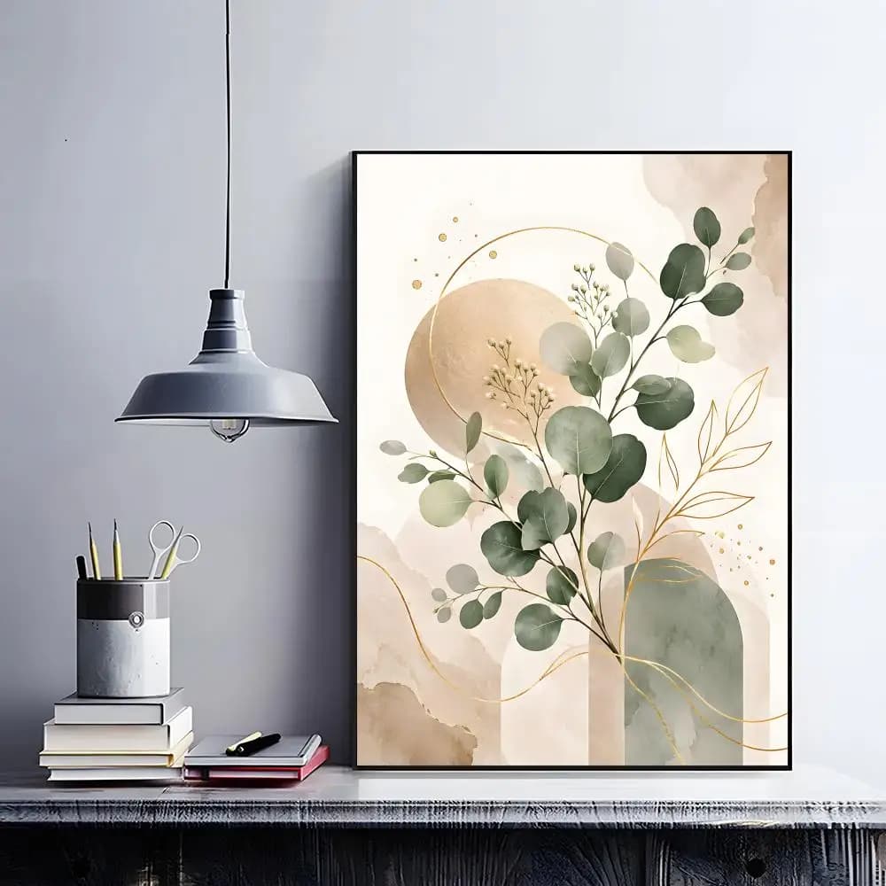 Abstract Bohemian Wall Art Poster