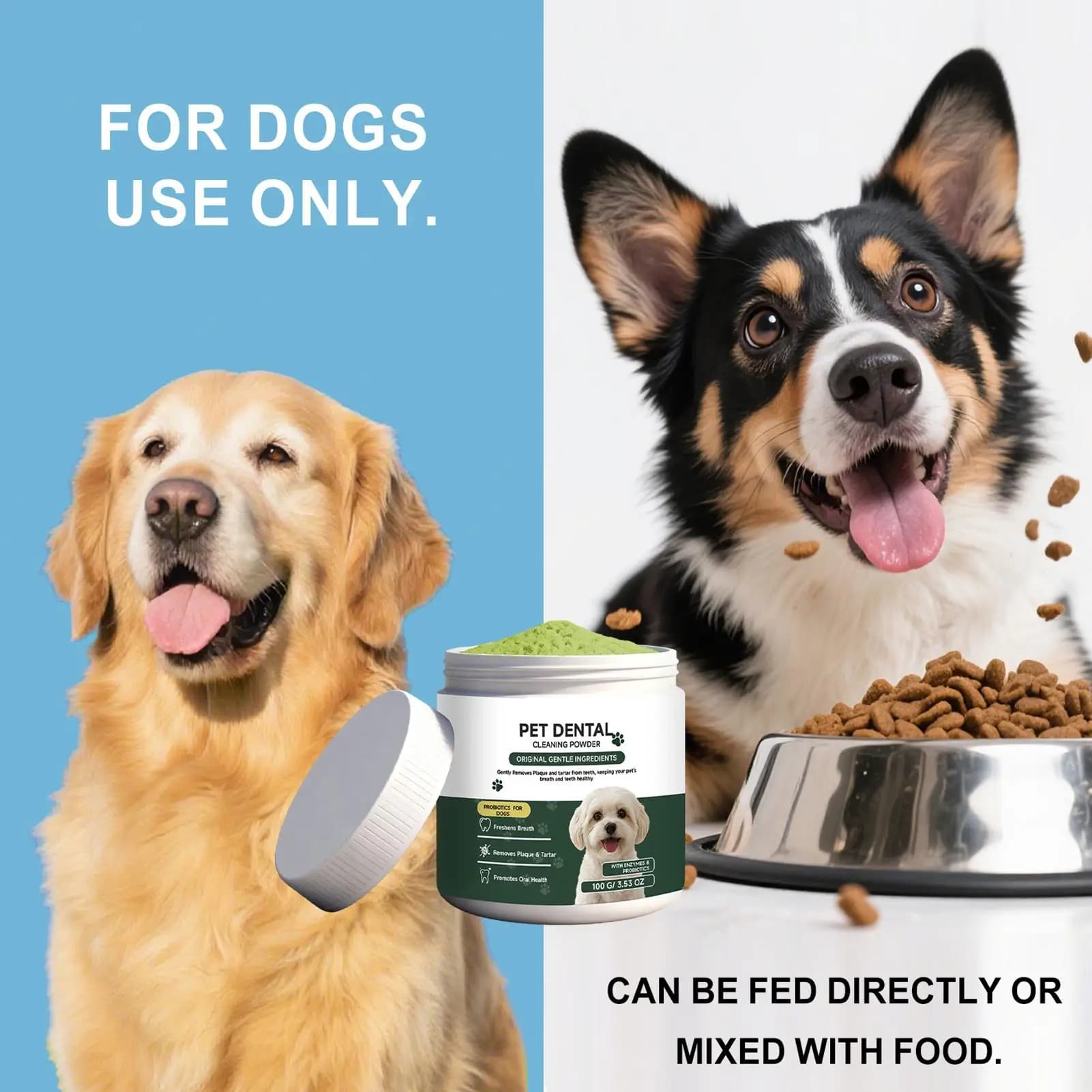 Dog Tooth Powder Breath Freshener