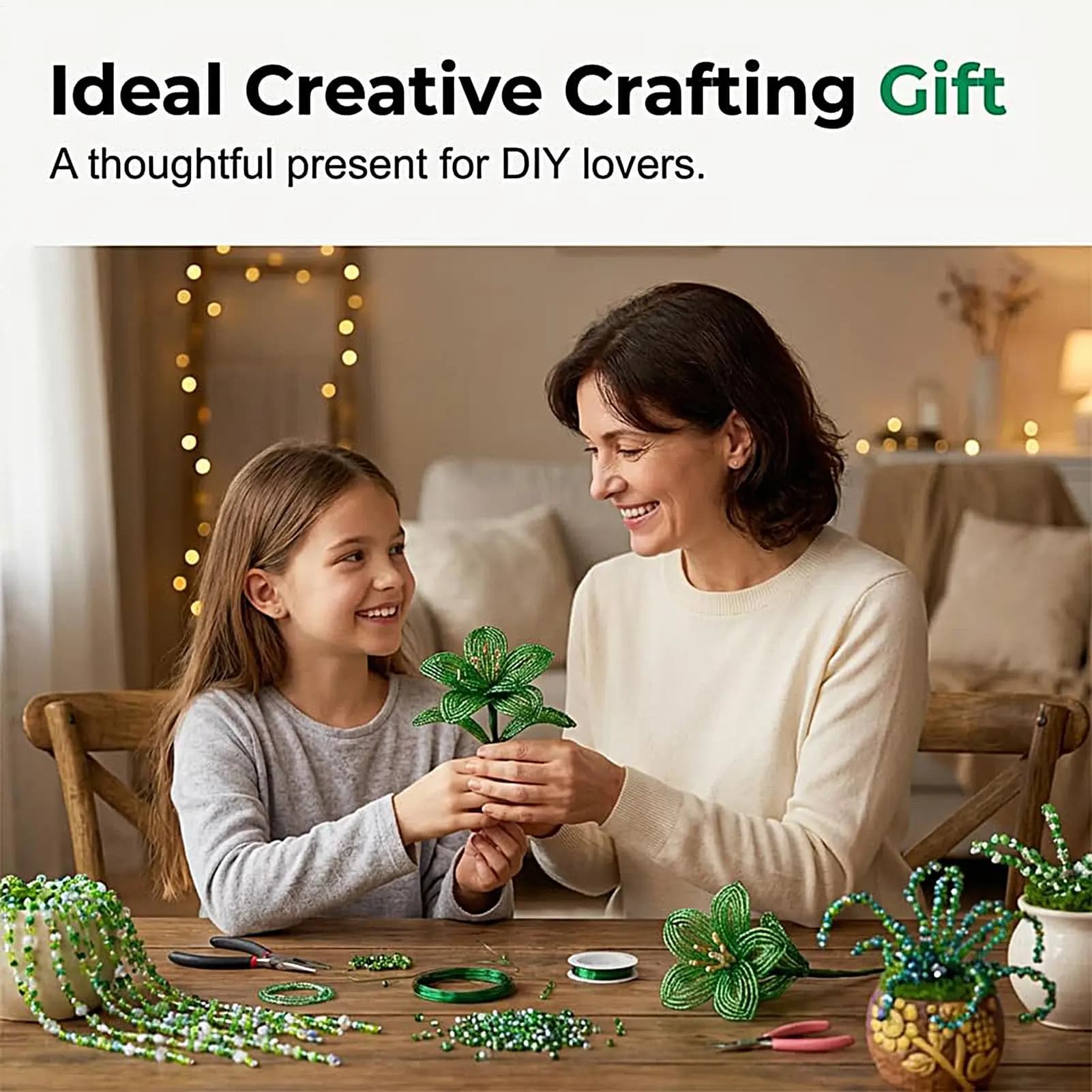 Beaded Plant DIY Craft Kit