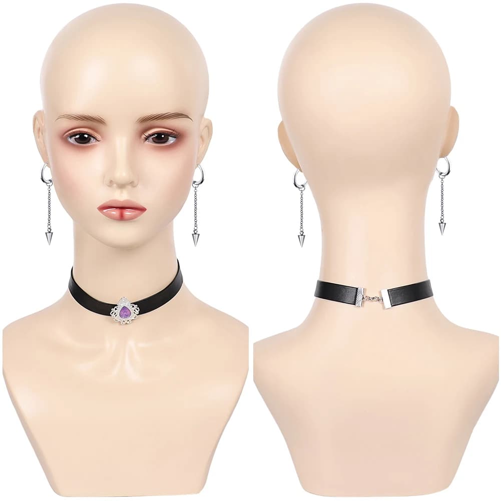 Accessories Cosplay Costume Necklace Earrings Gloves Fantasy Halloween Carnival Party Disguise Props Disguise For Women Girl