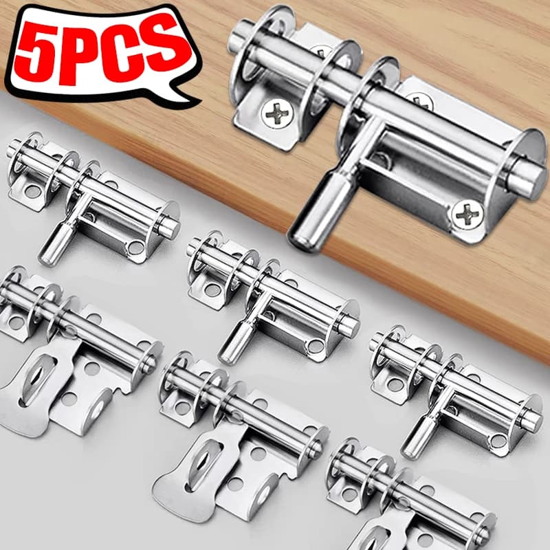 Stainless Steel Slide Bolt Lock