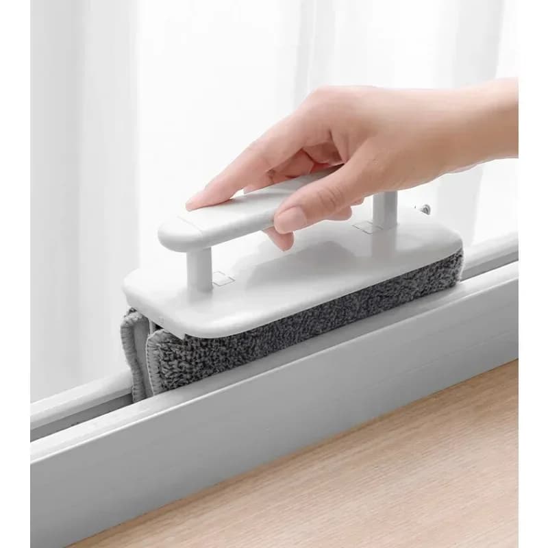 Window Groove Cleaning Tool Window Washing Brush Sliding Door Track Cleaning Tools Hand-held Crevice Cleaner Kitchen Cleaning