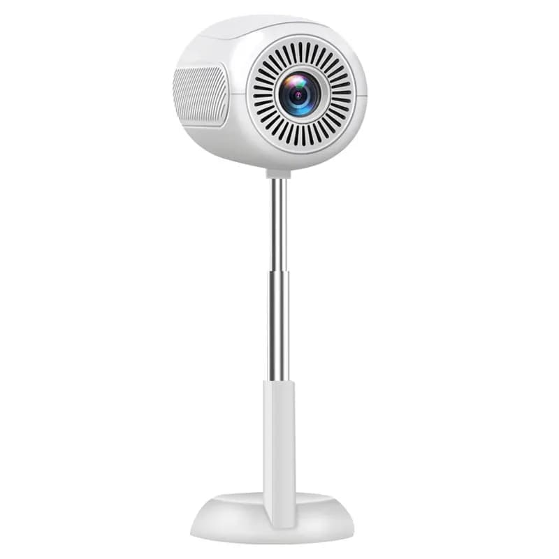 Mini 4K Projector,Outdoor Portable Projector With WiFi Bluetooth Projector Adjustable angle/height,Keystone Correction For Home