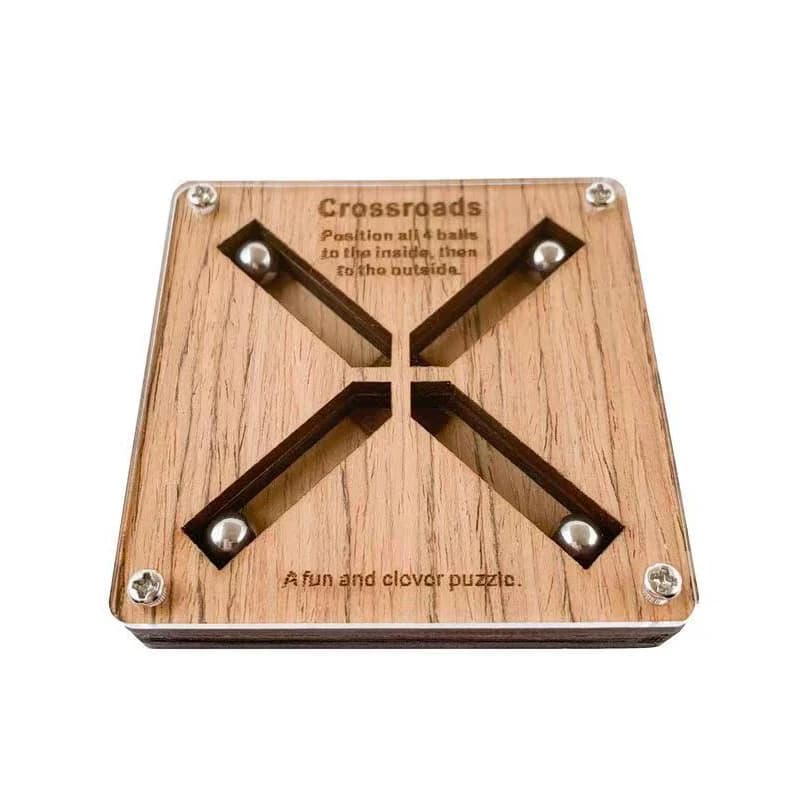Difficult Crossroad Puzzles and Mazes for Adults