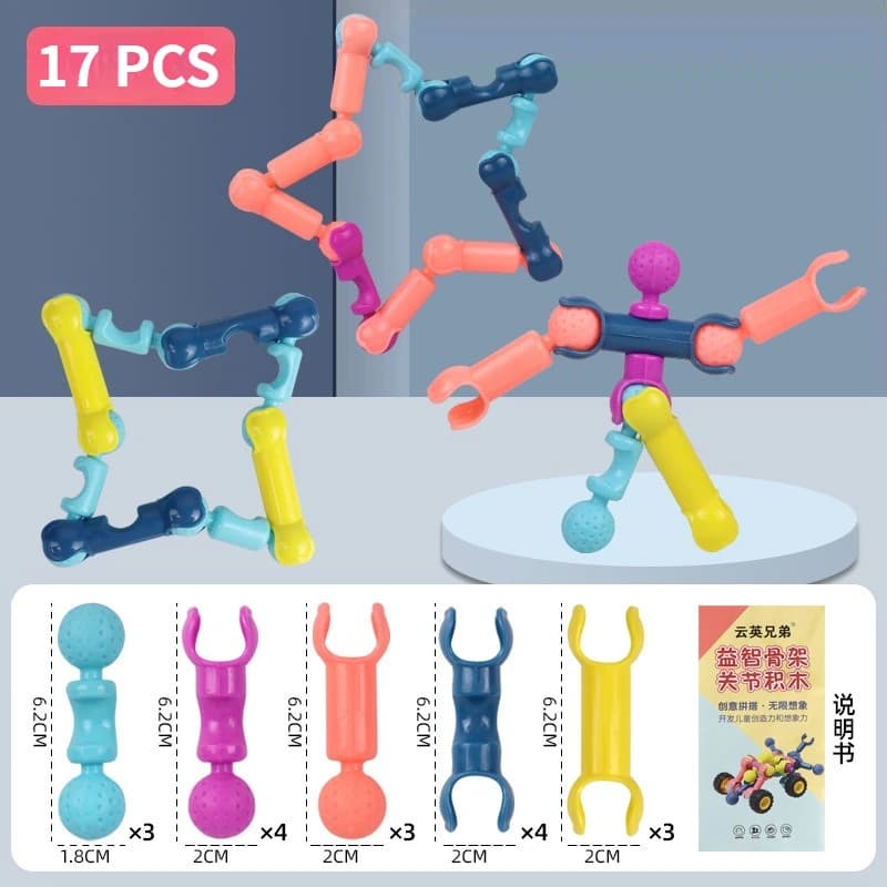 Creative Building Blocks STEM Toy Set