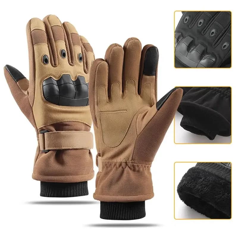Winter Thermal Motorcycle Riding Gloves