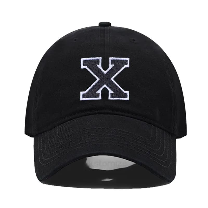 Embroidered Initial Baseball Cap