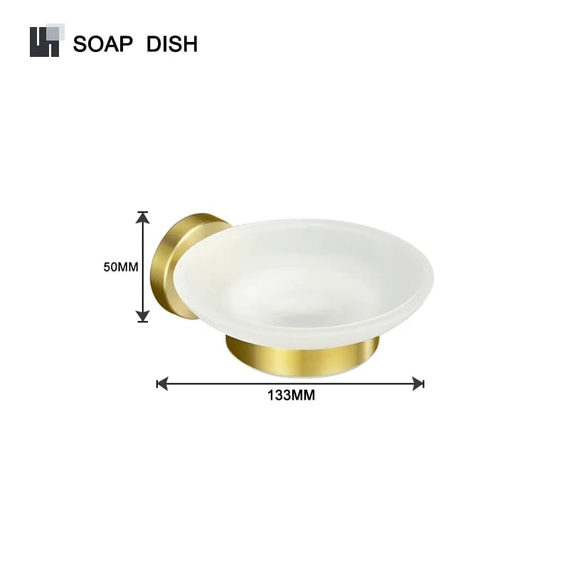 Bathroom Hardware Accessories Set Brushed Gold Knurled Brass Kit Towel Bar Ring Robe Hook Paper Holder Towel Ring Toilet Brush