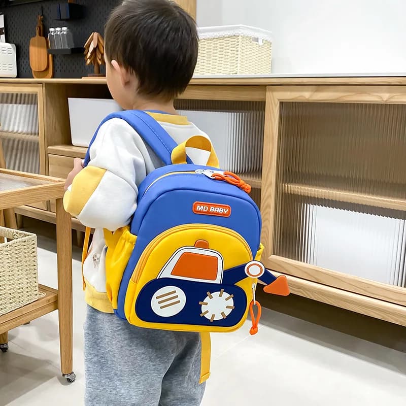 Construction Truck Kids Backpack