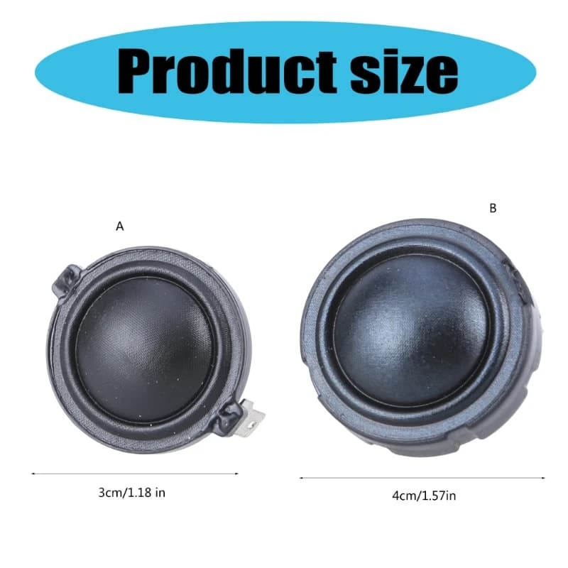 Silk Dome Tweeter 6-Ohm High Efficiency Loudspeaker