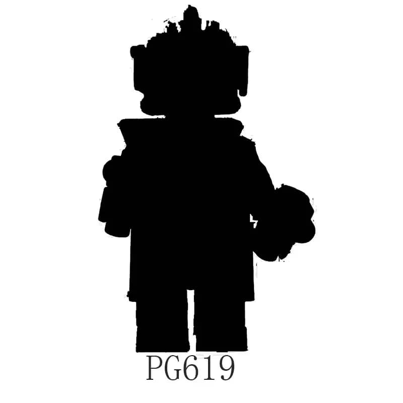 Collectible Building Block Figures Set