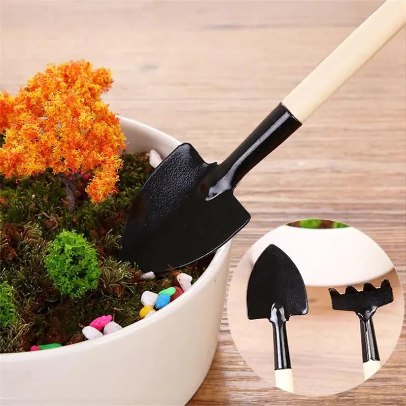 Three-Piece Mini Garden Tool Set