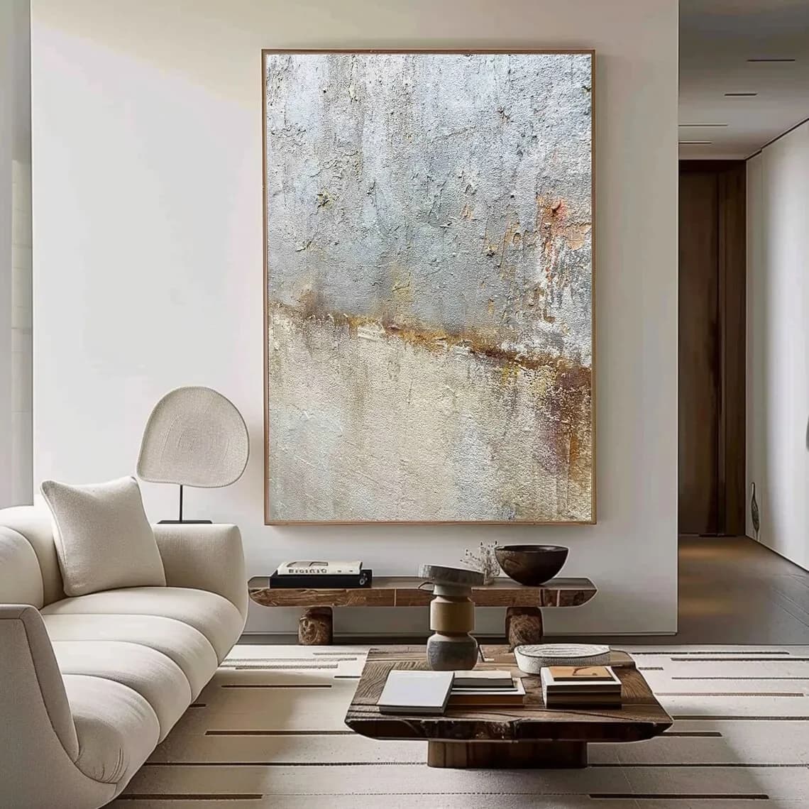 Modern Abstract Minimalist Texture Wall Art