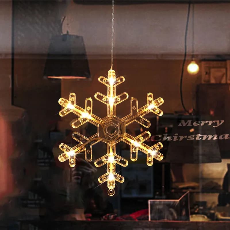 Warm LED String Lights 55cm Battery Powered