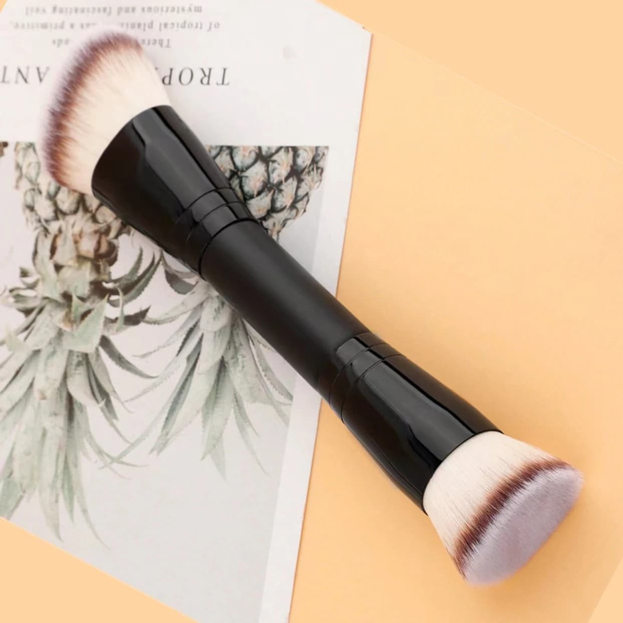 Dual-Head Makeup Brush