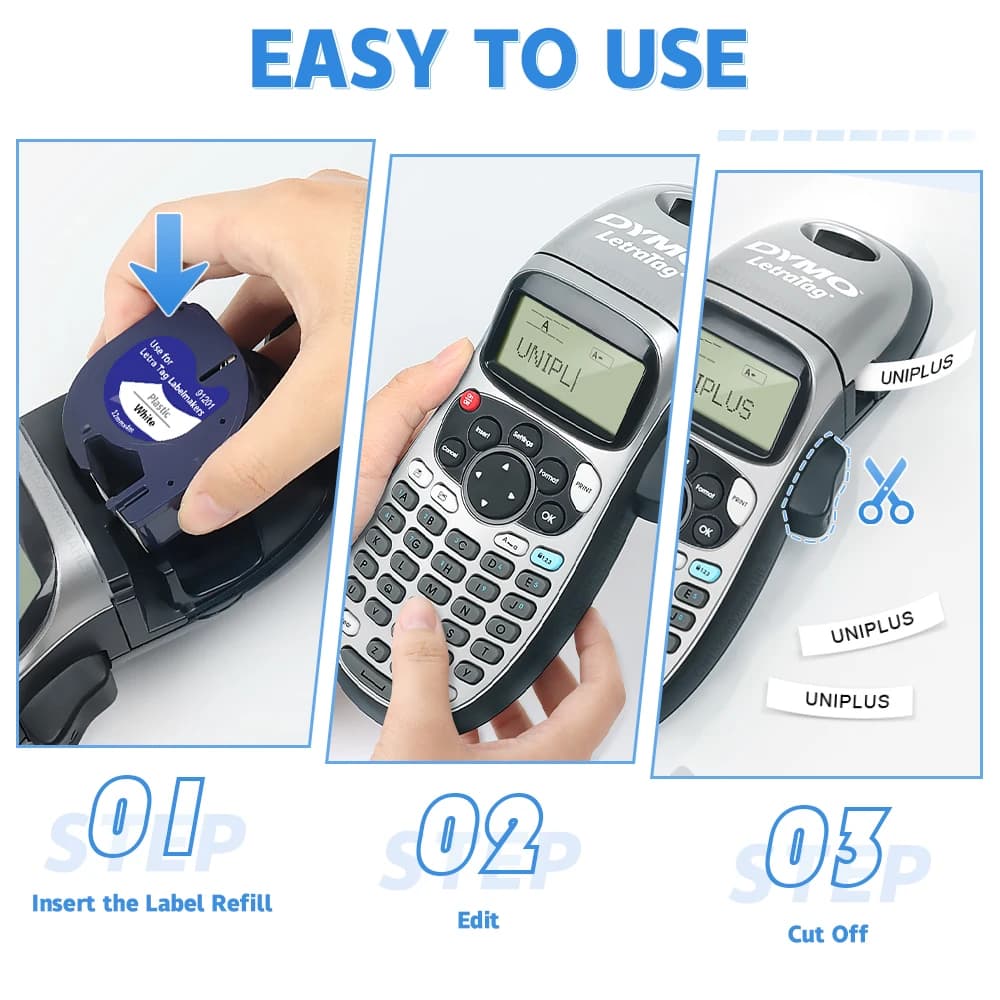LetraTag LT-100H Label Printer with Tape