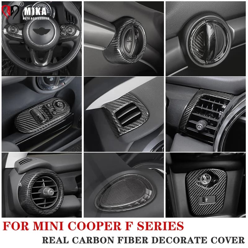 Carbon Fiber Interior Cover For Mini Cooper