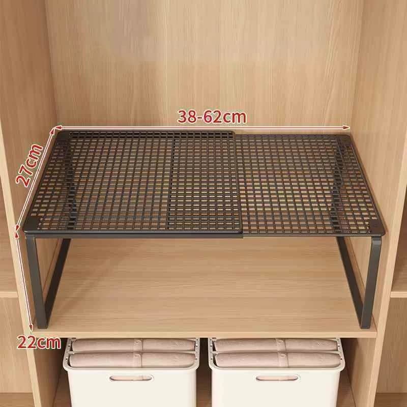 Telescopic Closet Shelf Divider Organizer