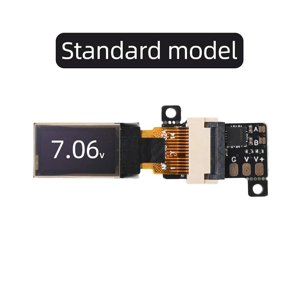 Ultra Thin Mini OLED Digital Voltmeter DC 0-30V 0.5 Inch OLED Display 12Bit ADC High Precision Voltage Meter 5Hz/10Hz Adjustable