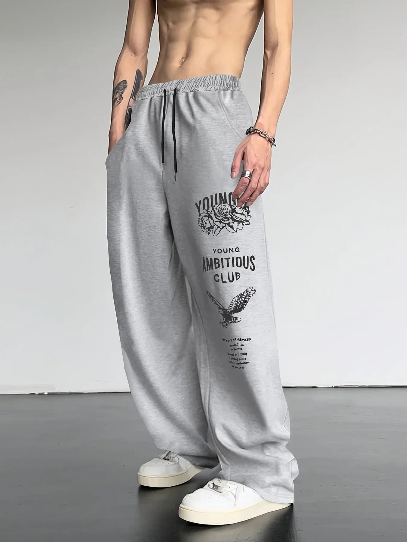 Men's Straight-Leg Sweatpants