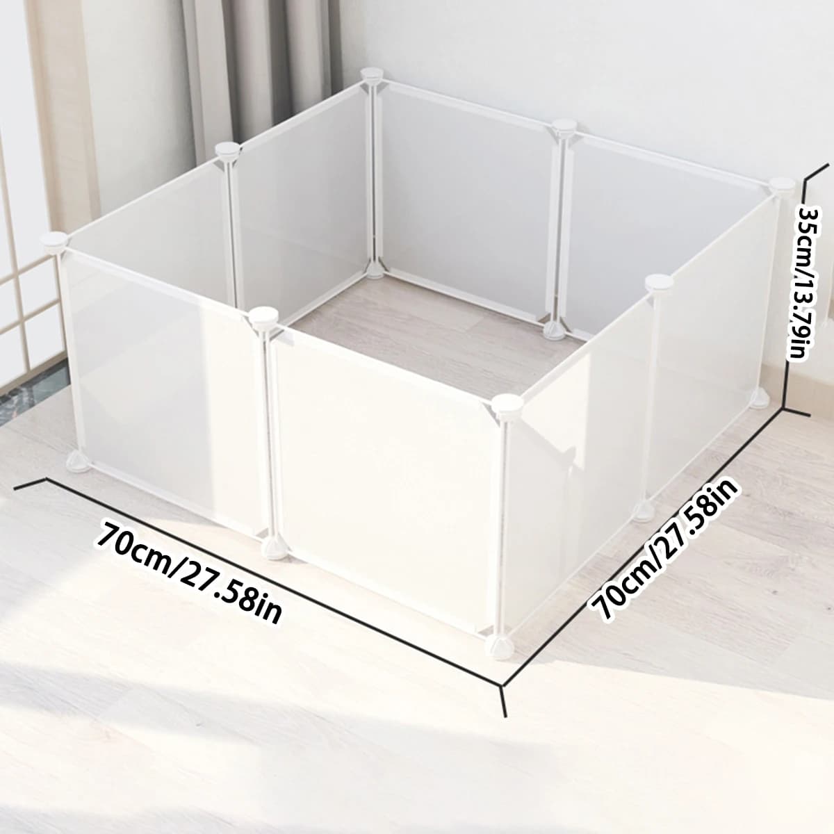 Detachable Plastic Pet Playpen for Small Animals