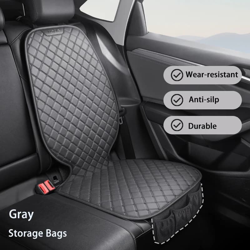 Car Seat Safety Protector Leather Pad