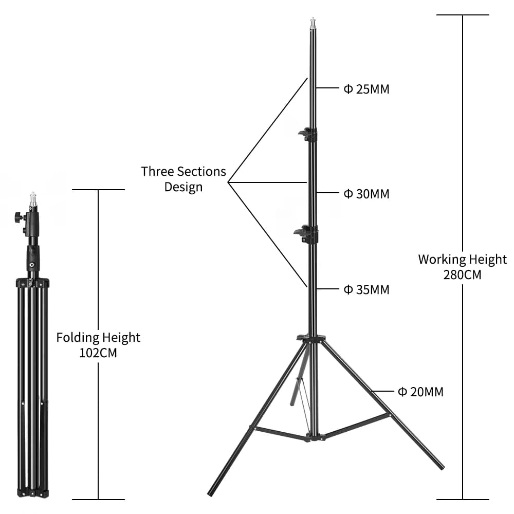 Stainless Steel Tripod Lifting Stand