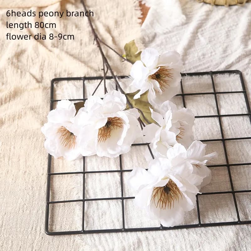 Wedding Decor Rose white artificial rose flower Green leaf row road guide Hydrangea flower silk flower