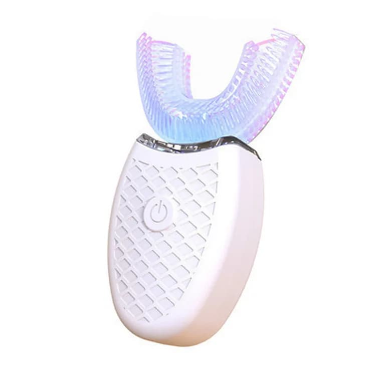 Electric Sonic Toothbrush USB Rechargeable U-Shaped