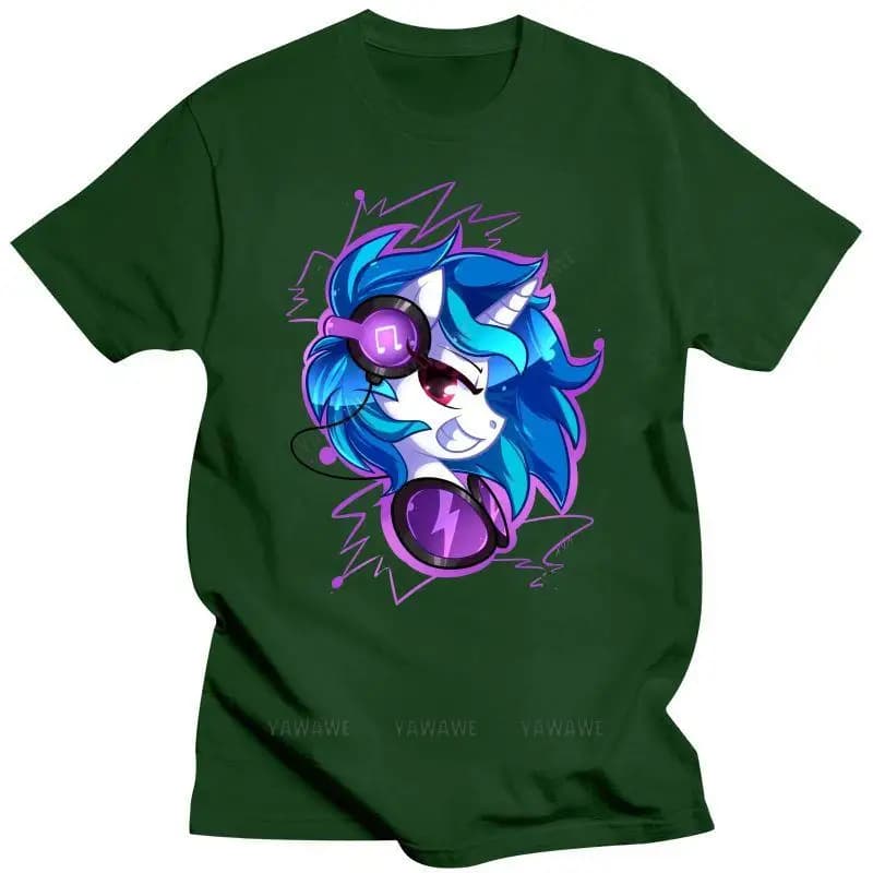 Mens Clothing Shock Wave fashion T Shirt Vinyl Scratch Mlp Fim Mlp Xnightmelody Night Ferocity Leggings Mlp Poster Dj Pon3