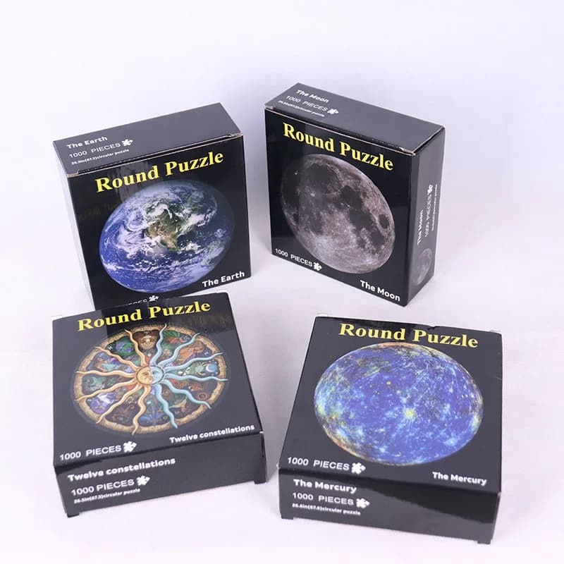 1000 Piece Round Jigsaw Puzzle
