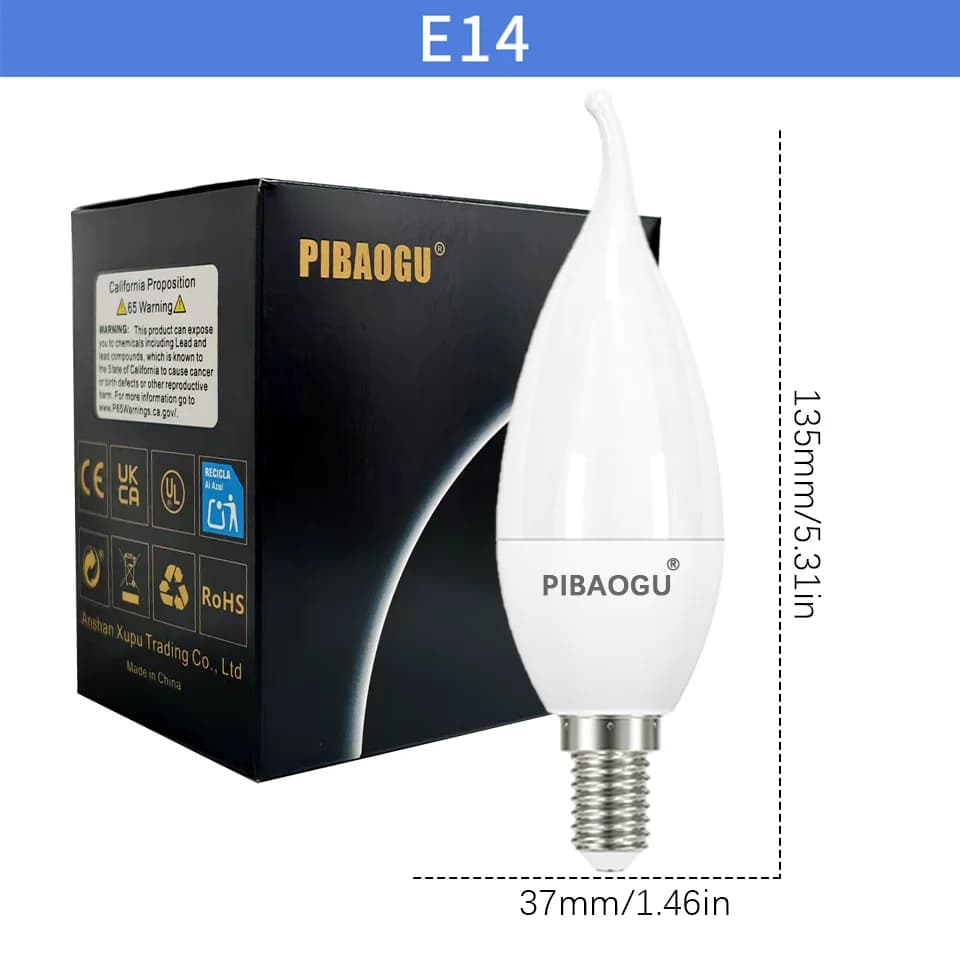 LED Candle Bulbs Lights AC85-265V E14 E27 9W 12W 15W Candle Bulbs Ceiling Lights Home Decoration Led Lights For Home Living Room