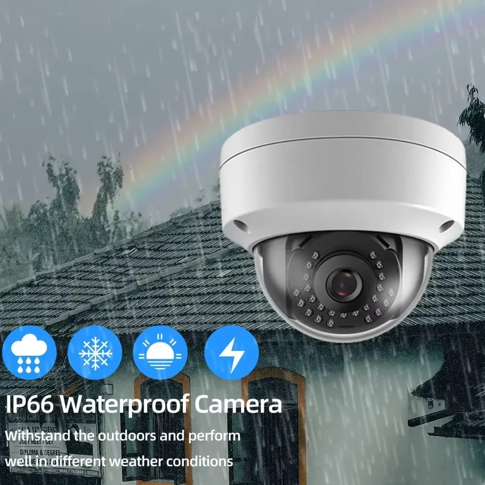 5MP AHD Infrared Surveillance Camera with Night Vision