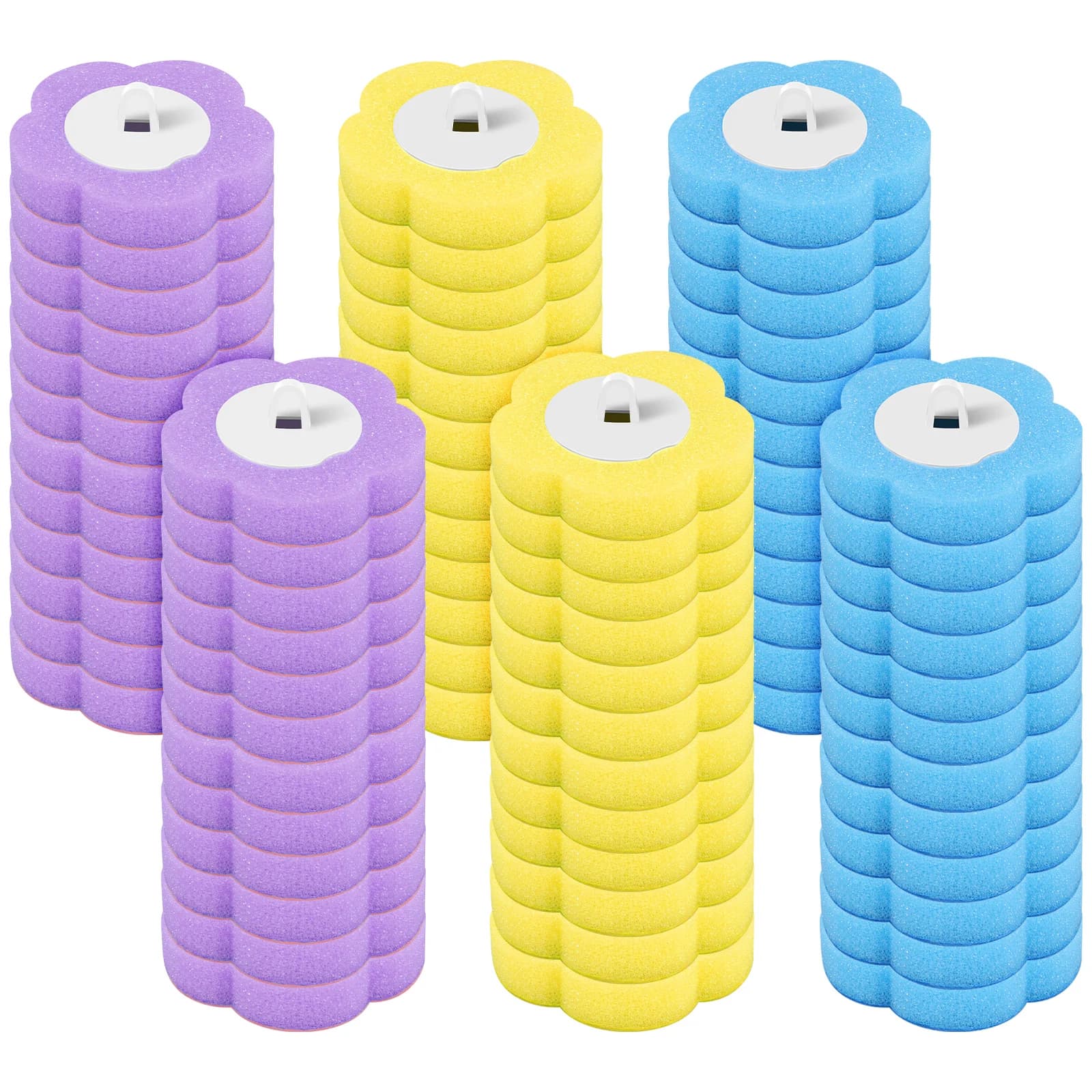 Disposable Toilet Brush Replacement Head Kit