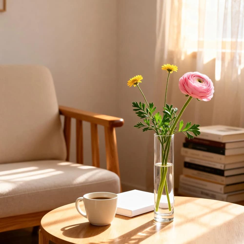 Glass Cylinder Bud Vases